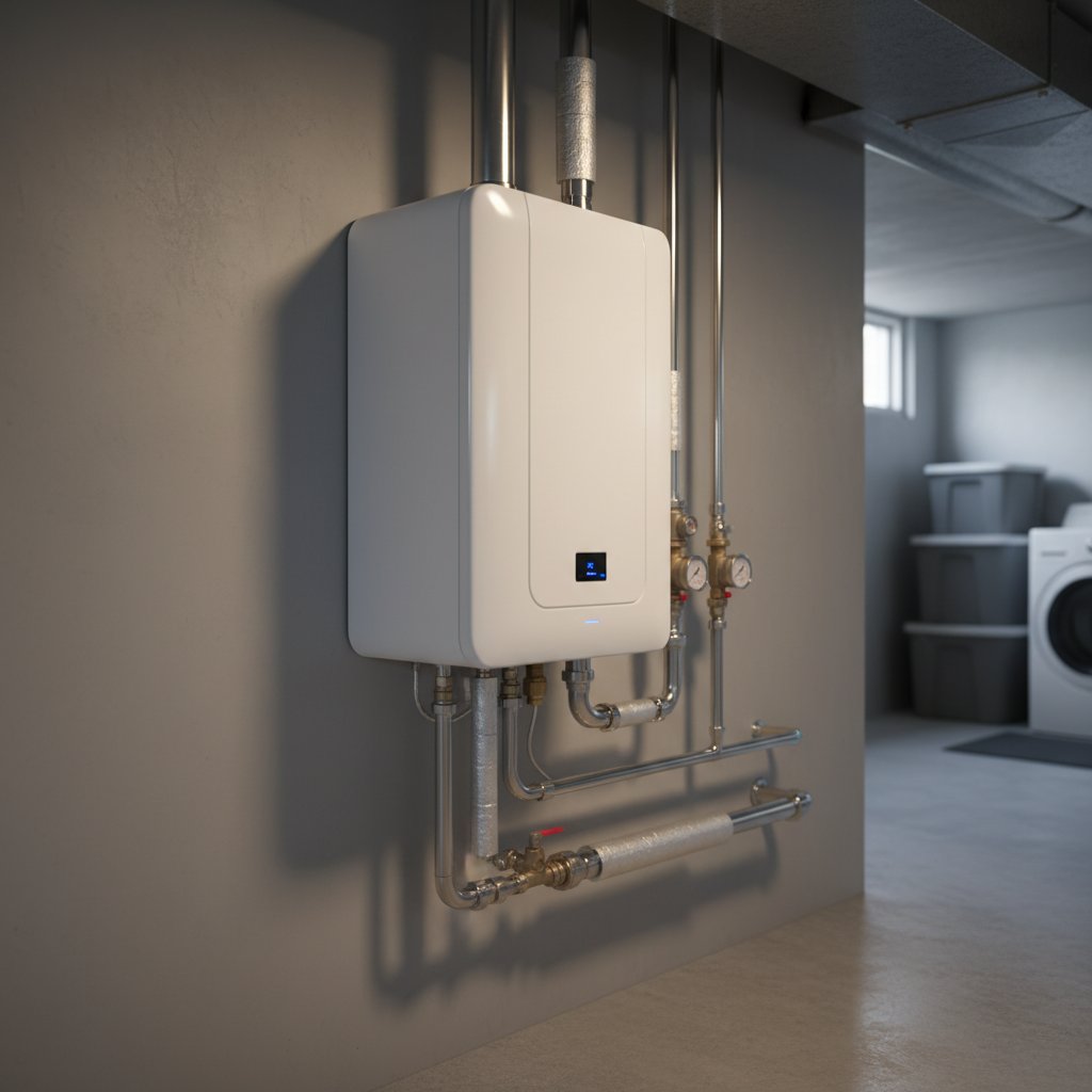 Nowoczesny kocioł grzewczy w domu jednorodzinnym - wymiana w ramach programu dotacji